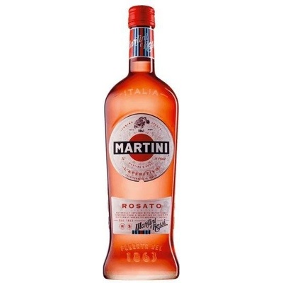 Martini Rosé 15% 1 l (holá lahev)