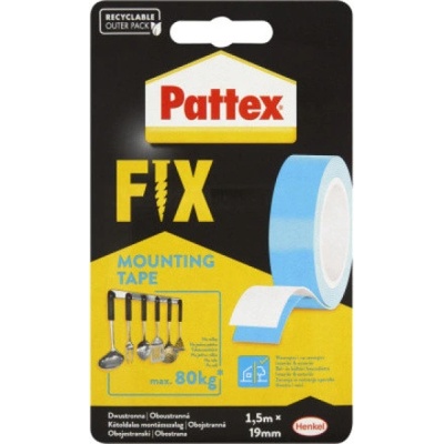 Pattex Super Fix Mat páska oboustranná 19 mm x 1.5 m 80 kg