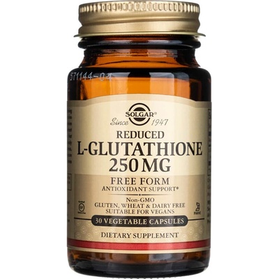 Solgar Redukovaný L-glutatión 250mg 30 rastlinných kapsúl