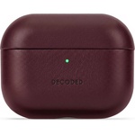 Decoded Leather Case AirPods Pro 3 - Burgundy (K-D26APP3C2DY)