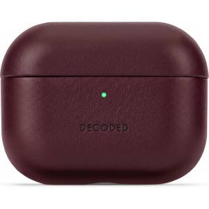Decoded Leather Case AirPods Pro 3 - Burgundy (K-D26APP3C2DY)