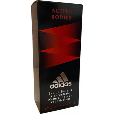 Adidas Active Bodies Concentrate toaletní voda pánská 100 ml