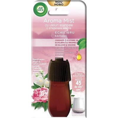Air Wick Пълнител за дифузер Air Wick Aroma Mist - Баланс, 20 ml (6RB02AW10AMRBAL00D)