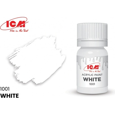 ICM White 1001 bottle 12 ml