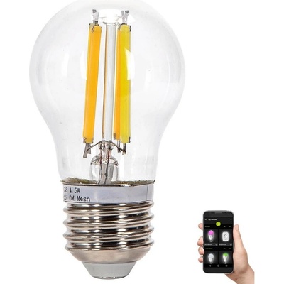 Aigostar B.V. LED Žiarovka FILAMENT G45 E27/4,5W/230V 2700-6500K AI0610