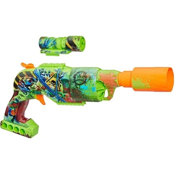 Hasbro Бластер Nerf Zombie - Driller, с 16 стрели (F8960)