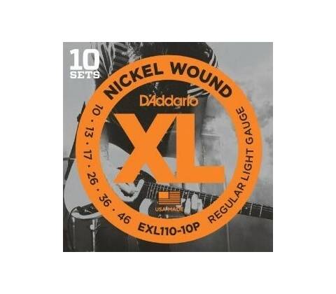 DAddario EXL110 10P