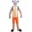 One Piece Маскировъчен костюм за възрастни One Piece Chopper (5 Части) Размер L