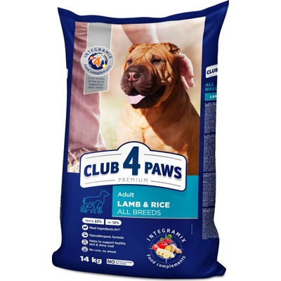 Club 4 Paws Premium jehněčí rýže 14 kg