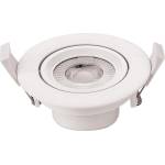 OPTONICA 7w led ЛУНА КРЪГЛА НАСОЧВАЩА СЕ ac100-240v 525lm 4500k (3285)