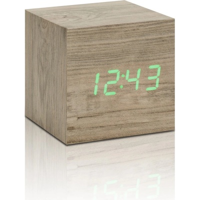 Gingko Дигитална аларма Wooden Cube Click - Gingko (GK08G12)