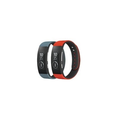 Sony Два броя верижка/гривна за Sony Smartband SWR30 - Sony Wrist Strips SWR310 Large (син и червен) (1286-9984)