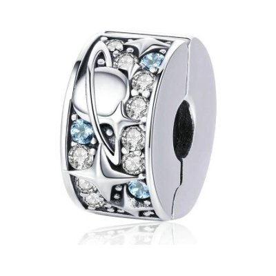 P&J Jewellery Stříbrný klip Vesmír SB48