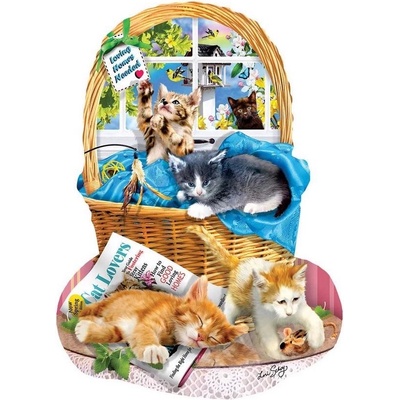 Sunsout Lori Schory Free Kitties 1000 dielov