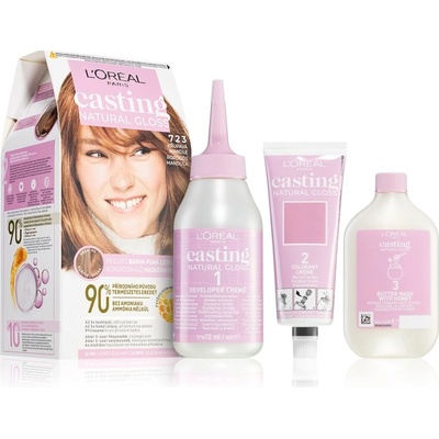 L'Oréal Casting Natural Gloss 723 Křupavá mandle