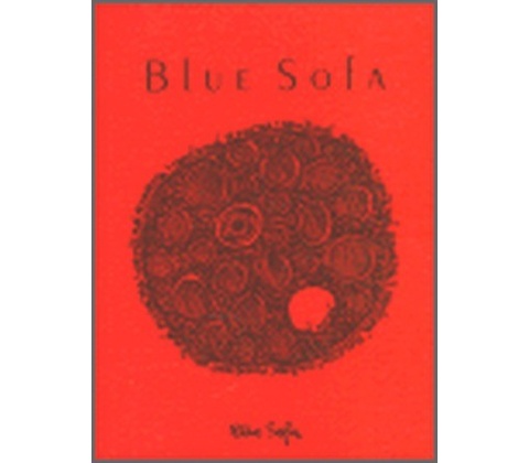Blue sofa
