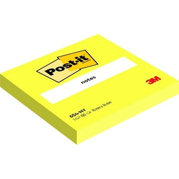 POST-IT Bloček Post-it 76x76 žltý 6x 100 lístkov