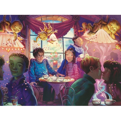 New York Puzzle Company - Puzzle Harry Potter - Madam Puddifoot's Tea Shop - 500 piese