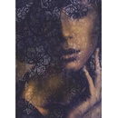 Komar XXL2-012 Vliesová fototapeta Lace dívka rozměry 184x248 cm