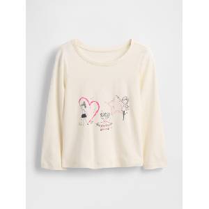 GAP Детска тениска с логото на GAP GAP | Bezhov | Момичешки | 2 години
