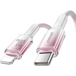 JOYROOM Кабел Joyroom S-A42, USB-C / Lightning, 30W, 1.2m, бял (6956116728120)