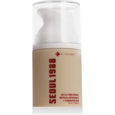 K-SECRET Seoul 1988 Retinal Lipsome 1% + Fermented Rice Cream дневен крем за лице всички типове кожа 50 ml унисекс