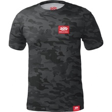 Selkirk Camo Men's Short Sleeve Crew Stretch-Wik Technology černá