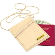 Travel Blue Neck Wallet Rfid Beige