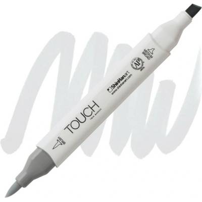 Lihová fixa TOUCH oboustranná Brush & Chisel, Cool grey 0,5 (CG0.5)