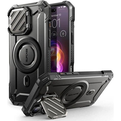 SUPCASE Magsafe Противоударен Калъф за iPhone 16 Pro, Supcase UB XT Mag, Черен (843439150478)