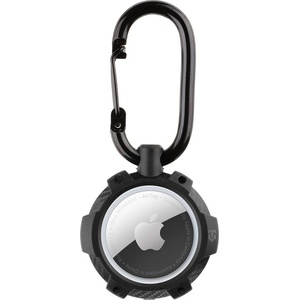 Tactical Стилен ключодържател от поликарбонат за Apple AirTag - Tactical AirTag Beam Rugged 2.0 Case (черен) (57983121131)