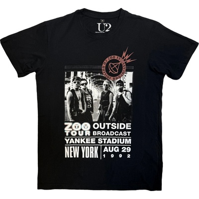 U2 Zoo TV Tour NY Poster Carbon Black L Риза (U2CBN12MB03)