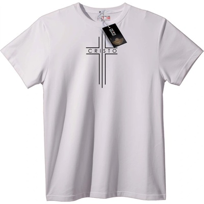 NOONEBRAND Тениска Кристо Кръст - 2XL, Black