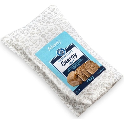 Adveni BEZLEPKOVÝ ENERGY CHLÉB S MOUKOU Z CHIA SEMÍNEK 0,5 kg – Zbozi.Blesk.cz
