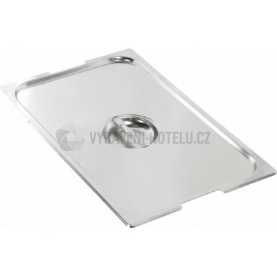 Viko GN 1/6 nerezové plné s výsekom pre ucha strieborné 17,6 x 14,2 cm 3170460