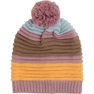 Color Kids Детска зимна шапка (beanie) Color Kids Kid's Hat Colorblock Beanie - Woodrose - размер 52 cm (904-4212-0512)