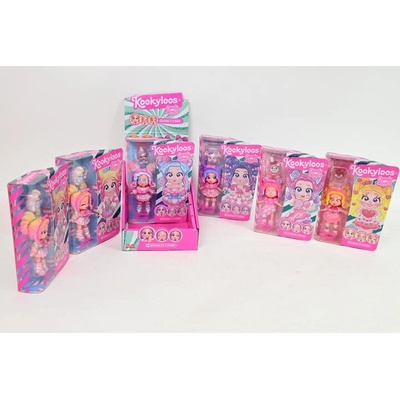 Magicbox Kookyloos Candy Land viacfarebná 17 cm