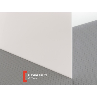 Röhm Plexisklo Plexiglas XT 2 mm WN071 propustnost 30% 2050 x 3050 mm opál 1 ks