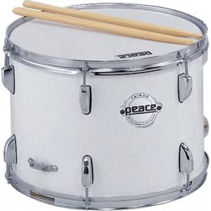 Soundsation Маршов барабан соло md-1410s white + колан и палки