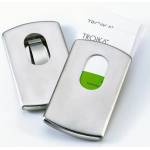 Troika Визитник Troika CDC30/ST, метален, сив (CDC30/ST)