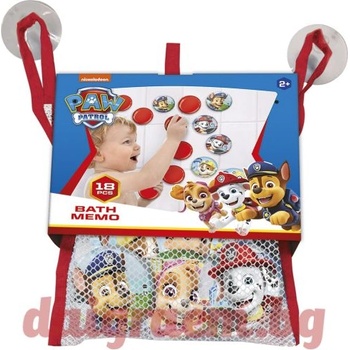 Totum Мемори игра за баня Пес Патрул, Paw Patrol, TOTUM 720923 (T720923)