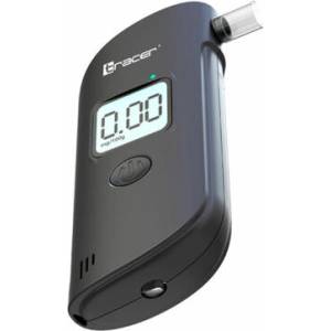 Tracer BreathEZ-1, LCD дисплей, 3 измервателни единици, Функция памет, Елементарен, Черен, Дигитален алкотест (TRAALC47556)