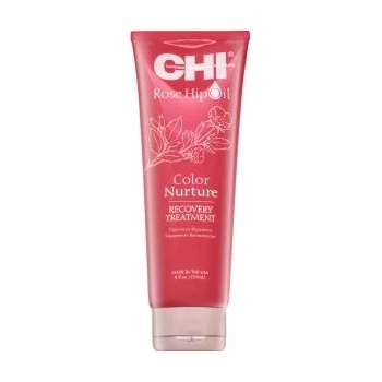 CHI Haircare Rose Hip Oil Color Nurture Recovery Treatment подхранваща маска За боядисана коса и на кичури 237 ml