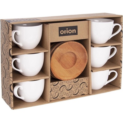 Orion Hrnček s podšálkou BAMBU 6 x 140 ml