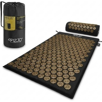 4FIZJO akupresúrny set podložka+vankúš BLACK GOLD