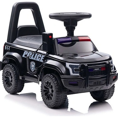 Megacar Policajné autíčko QLS-993 čierne