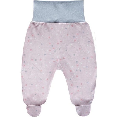 Baby Service Kojenecké polodupačky bavlna růžové tečky