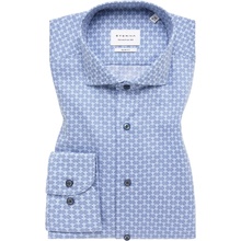 Eterna pánska košeľa slim fit vzorovaná modrá