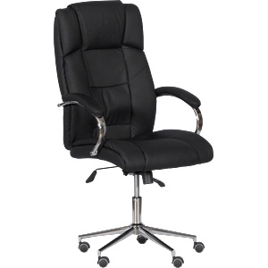 Carmen Президентски офис стол Carmen 6506-1 - черен LUX (3520715) - tierradesign