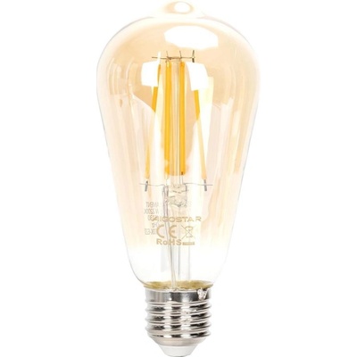 Aigostar B.V. LED Stmievateľná žiarovka FILAMENT ST64 E27/6W/230V 2200K AI1681